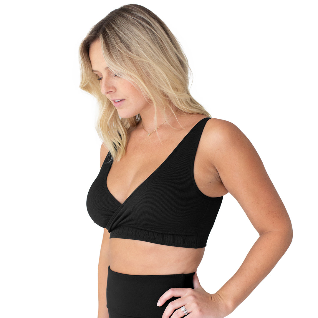 Kindred bravely Sublime® Adjustable Crossover Nursing & Lounge Bra